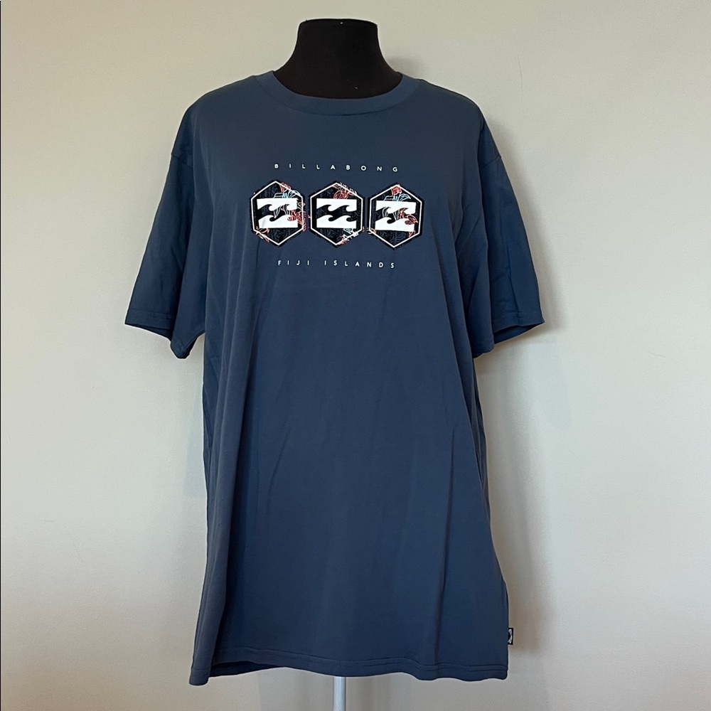 Billabong Fiji islands blue tee